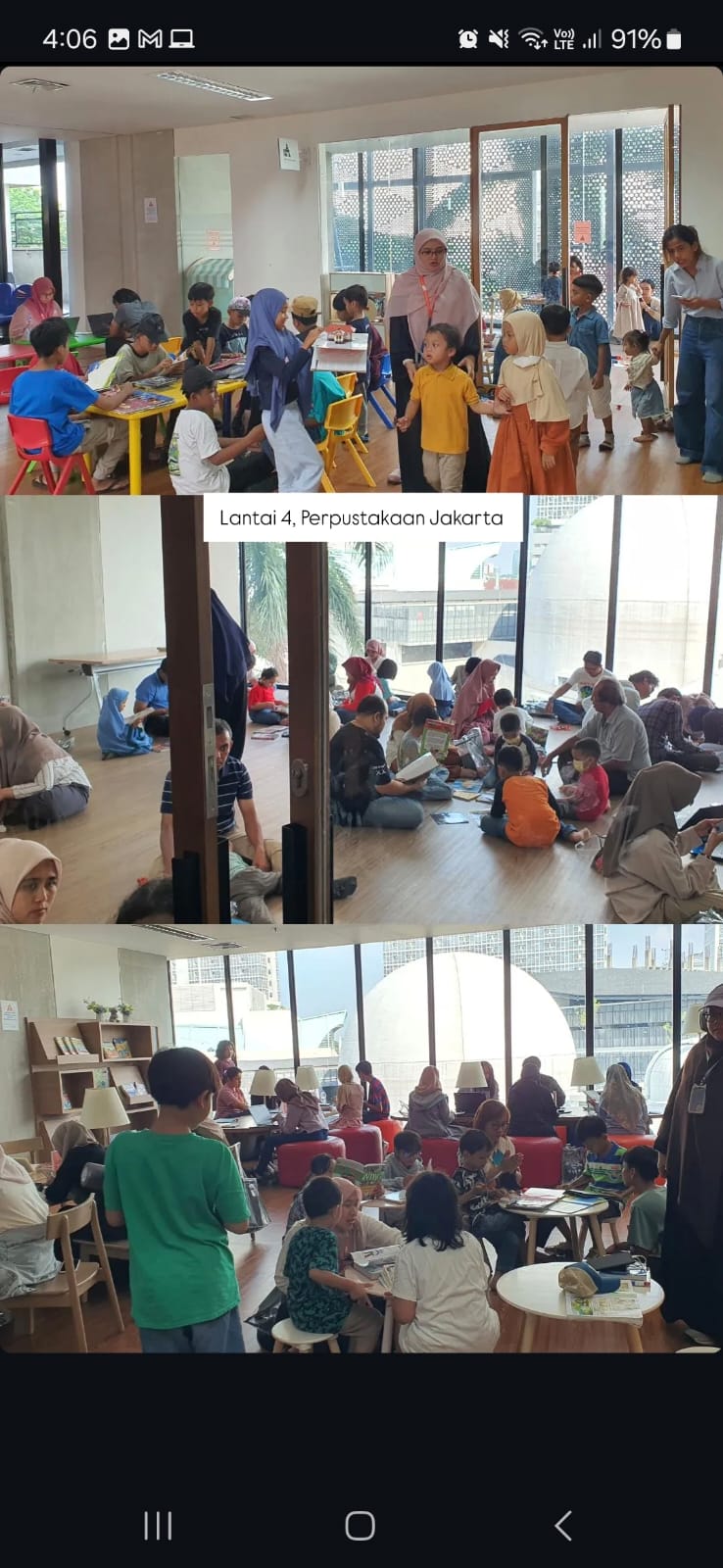 Wisata Literasi TK Islam Al Ikhlas